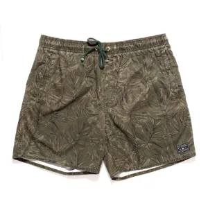 Afends Mens Baywatch - Monstera - Swim Shorts