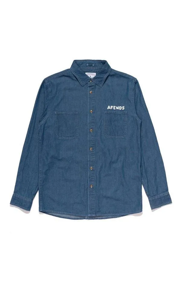 Afends Mens Hone - Long Sleeve Shirt