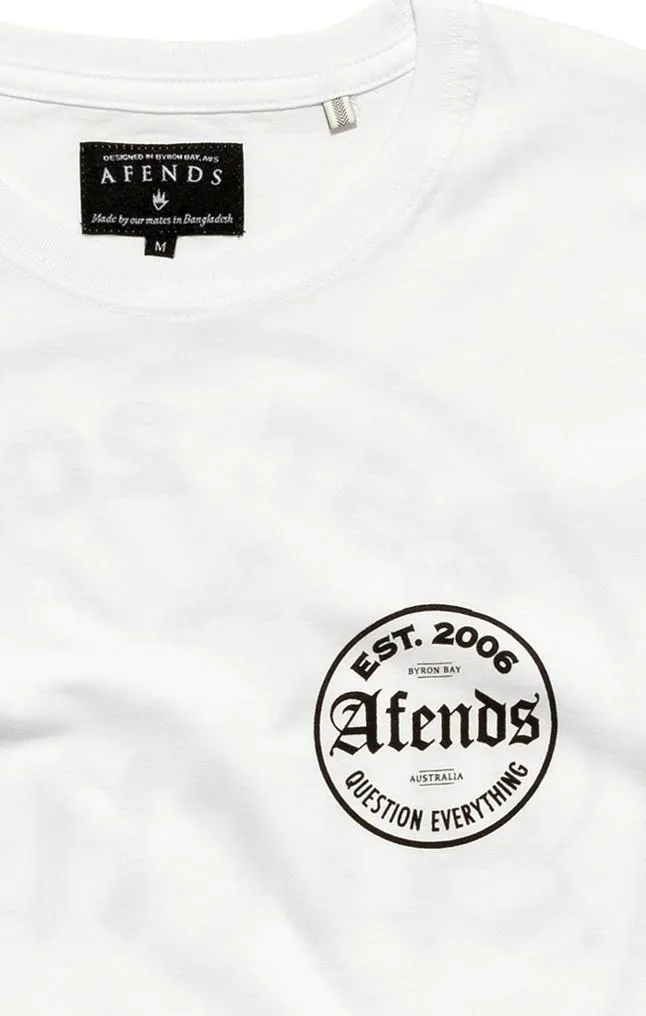 Afends Mens Oldies - Standard Fit Tee