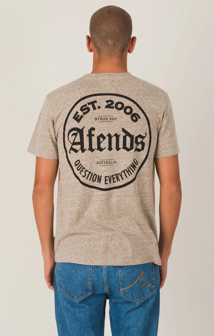 Afends Mens Oldies - Standard Fit Tee