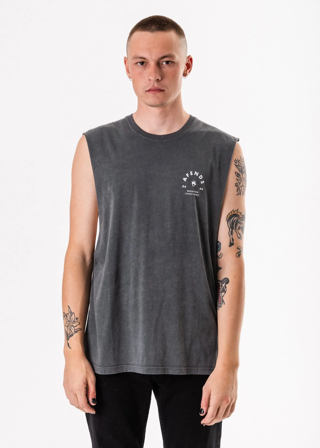 Afends Mens Roll - Bandcut Tee