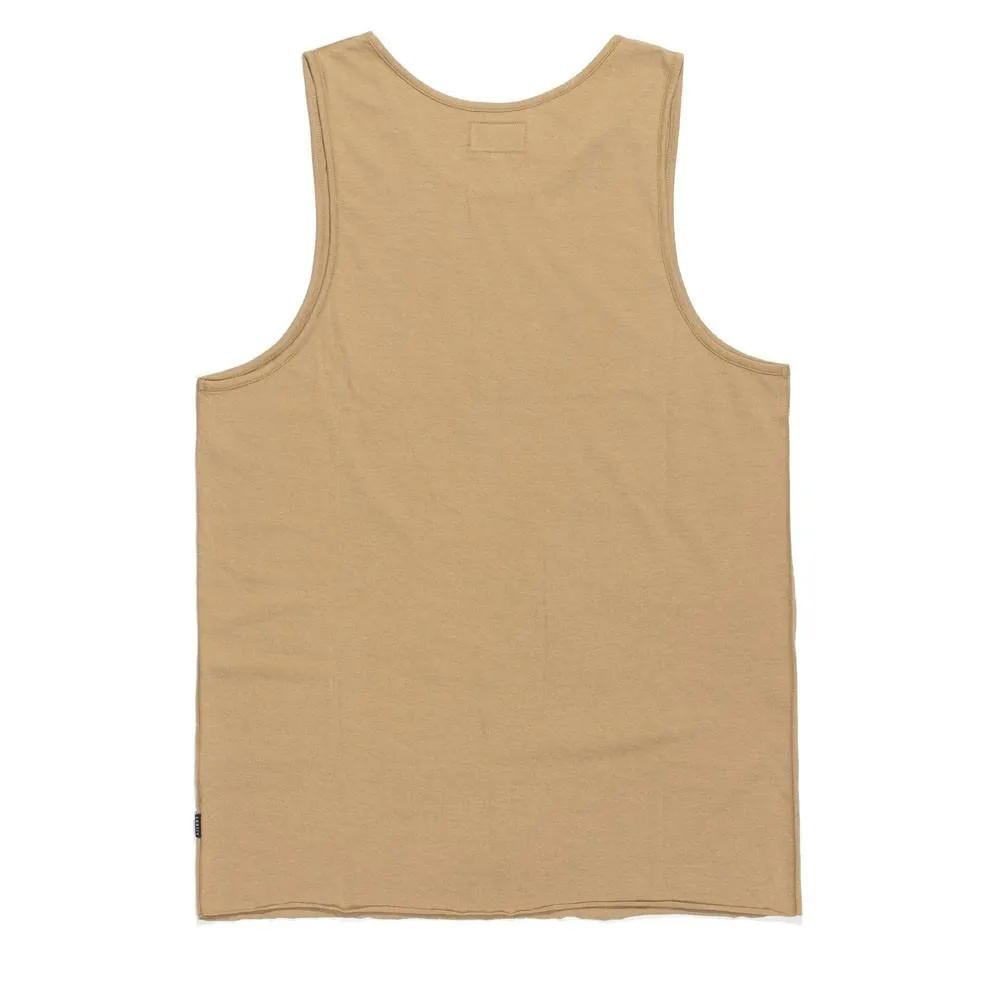 Afends Mens Shows Over - Slim Fit Singlet