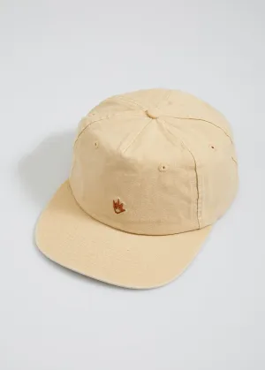 Afends Unisex Flame - Snapback Cap - Macadamia