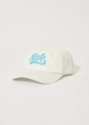 AFENDS Unisex Toosie - 6 Panel Cap - White