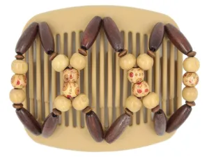 African Butterfly Hair Comb - Beada Blonde 69