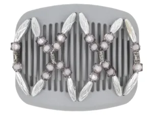 African Butterfly Hair Comb - Dalena Gray 36