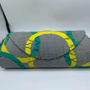 African Print Clutch- SAMPLE Item #10