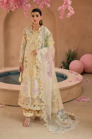 Afrozeh - Sweet Saffron AEF-24-V1-08 The Painted Garden Eid Festive Lawn Collection