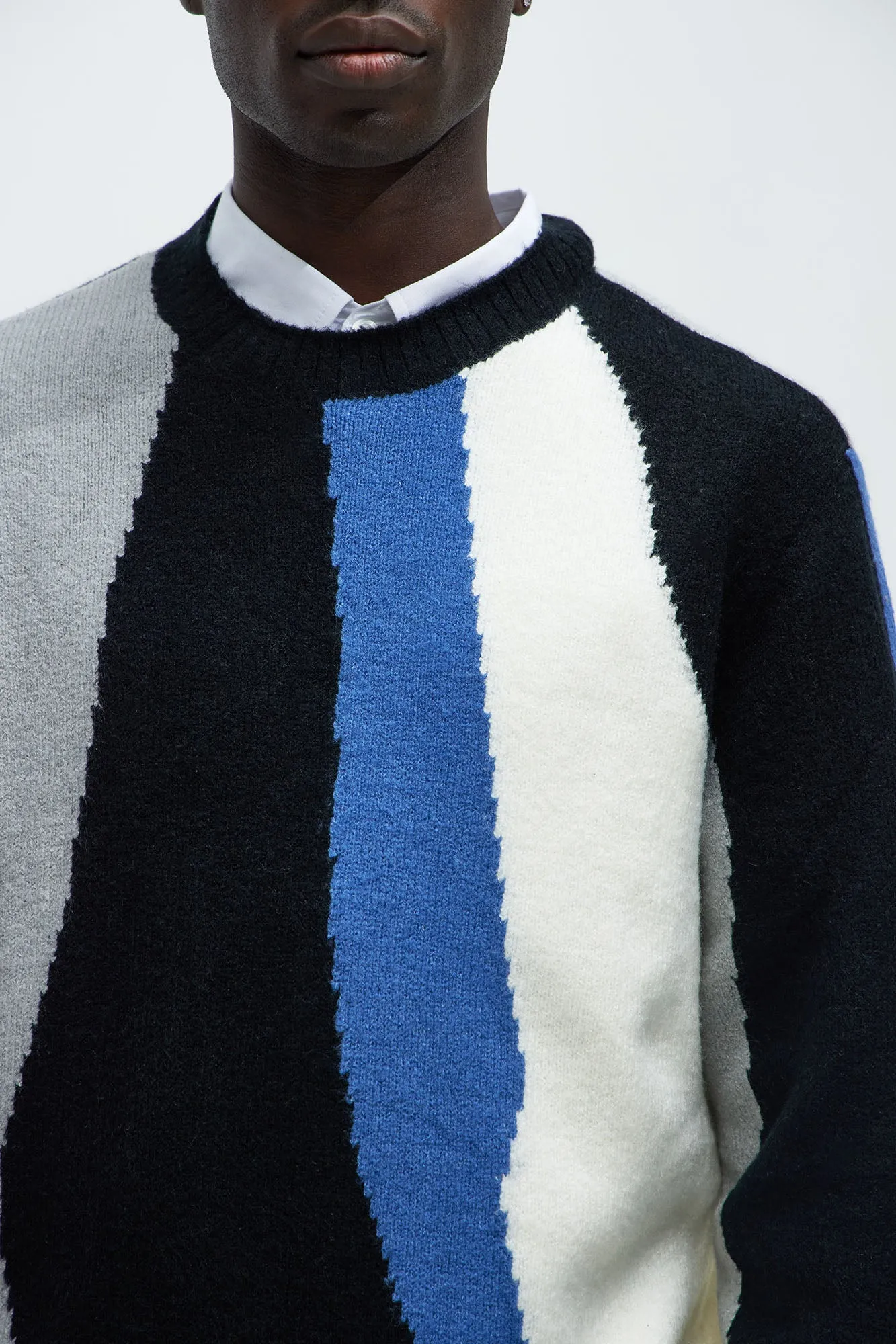 After Hours Sweater - Blue/combo