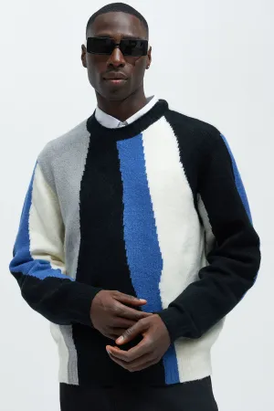 After Hours Sweater - Blue/combo