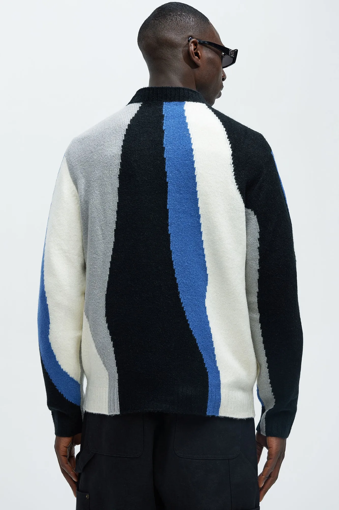 After Hours Sweater - Blue/combo