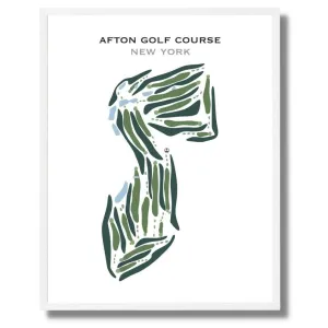 Afton Golf Course, New York - Printed Golf Courses