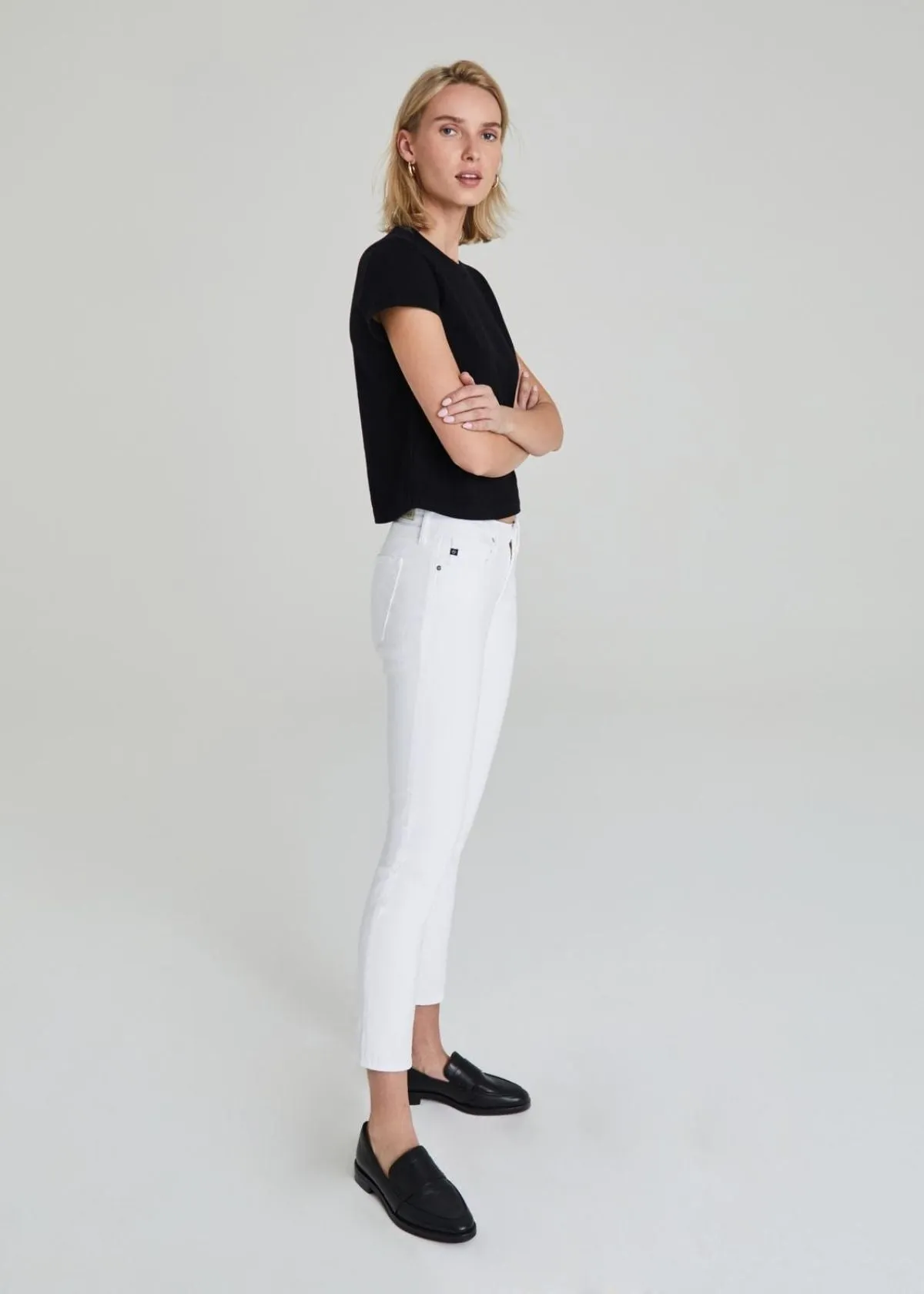 AG Prima Ankle Jean in White