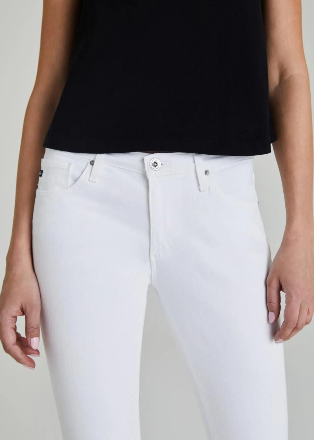 AG Prima Ankle Jean in White