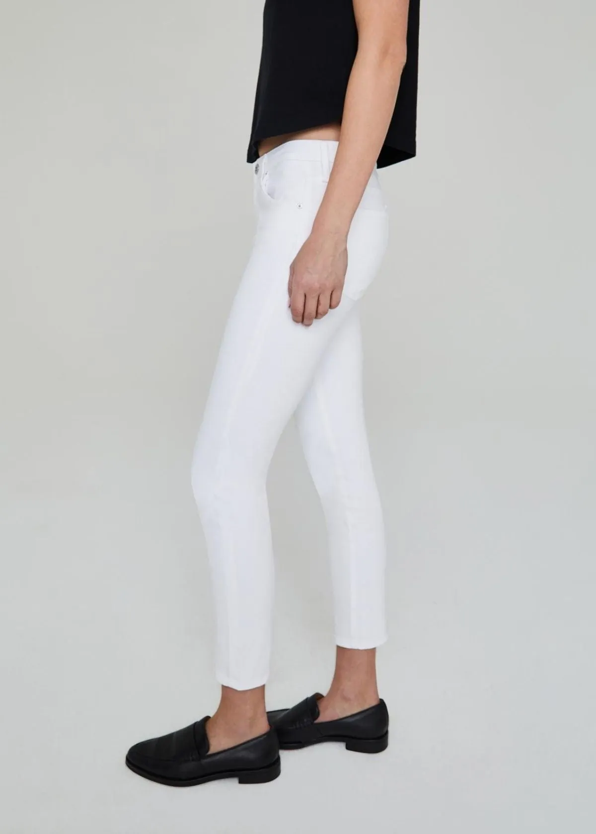 AG Prima Ankle Jean in White