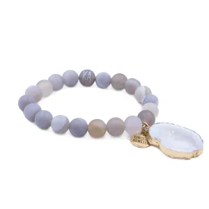 Agate Collection - Cinder Bracelet 10mm (Wholesale)