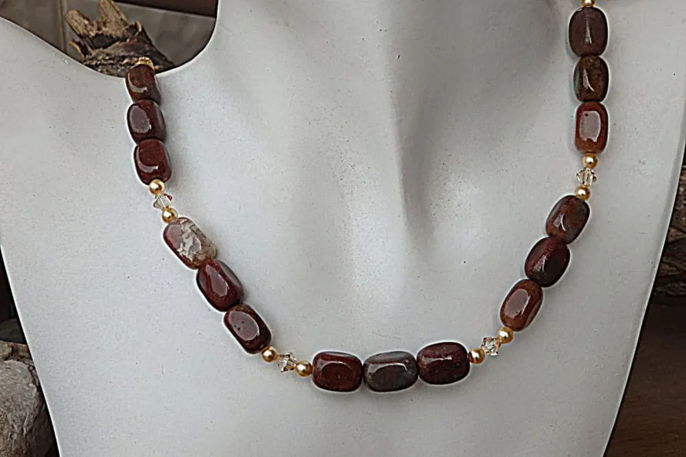 Agate necklace