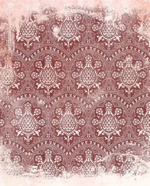 Aged Sand Damask Printed Backdrop