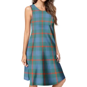 Agnew Ancient Tartan Womens Casual Dresses