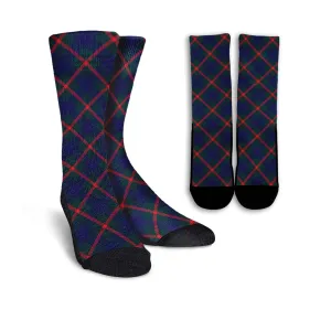 Agnew Tartan Crew Socks Cross Tartan Style