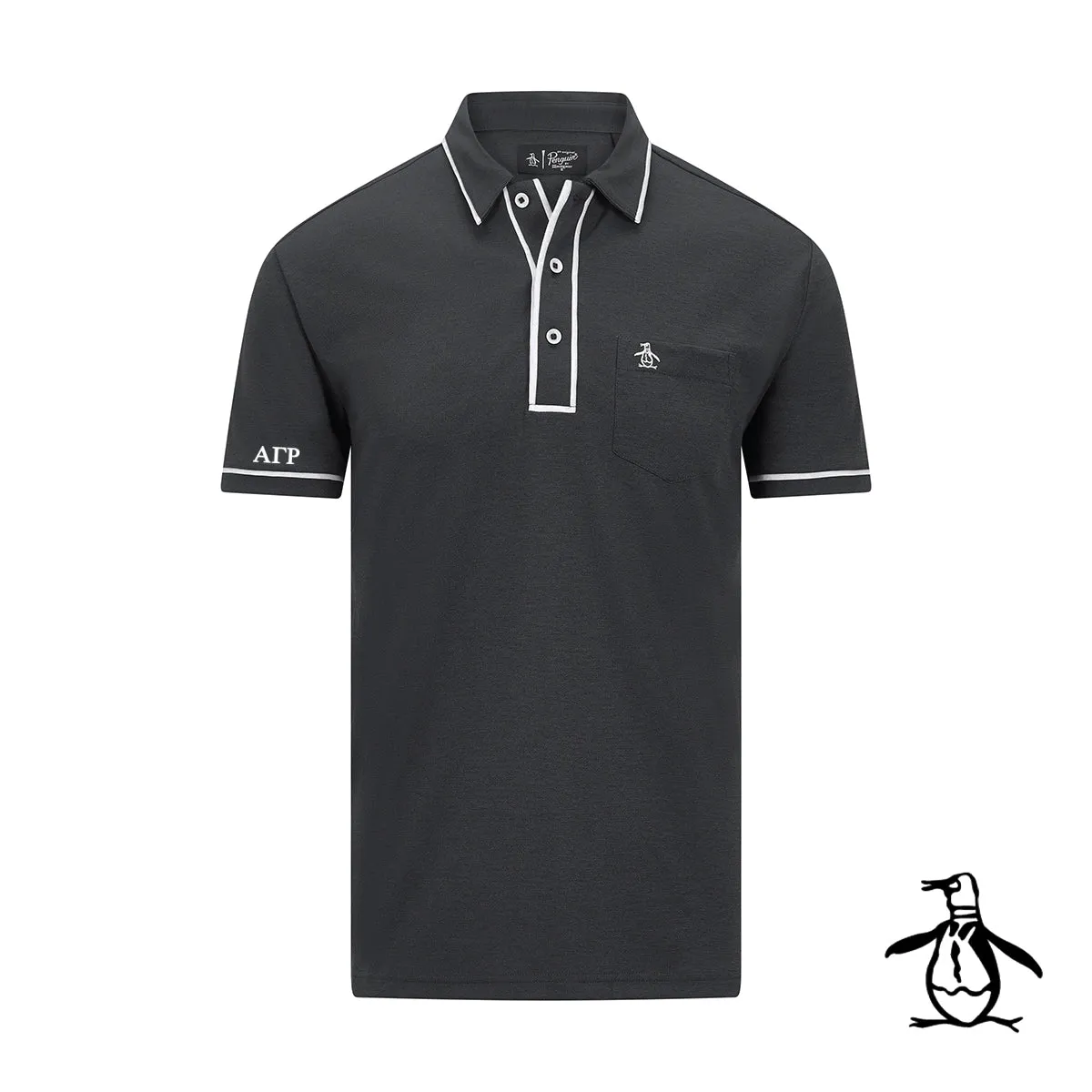 AGR Original Penguin Greek Letter Polo