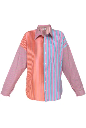 Agra Shirt (Pink & Orange)