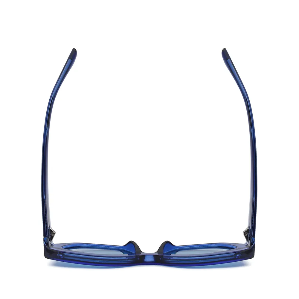 AIDEN | Transparent Blue | Blue Polarized Lens