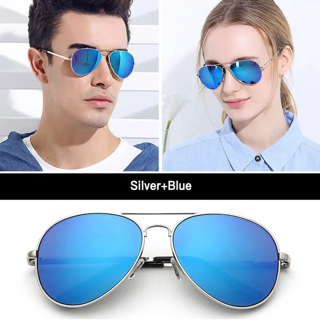 Aidien Men's Full Rim Oversized Oval Alloy Double Bridge Reading Glasses Sunglasses