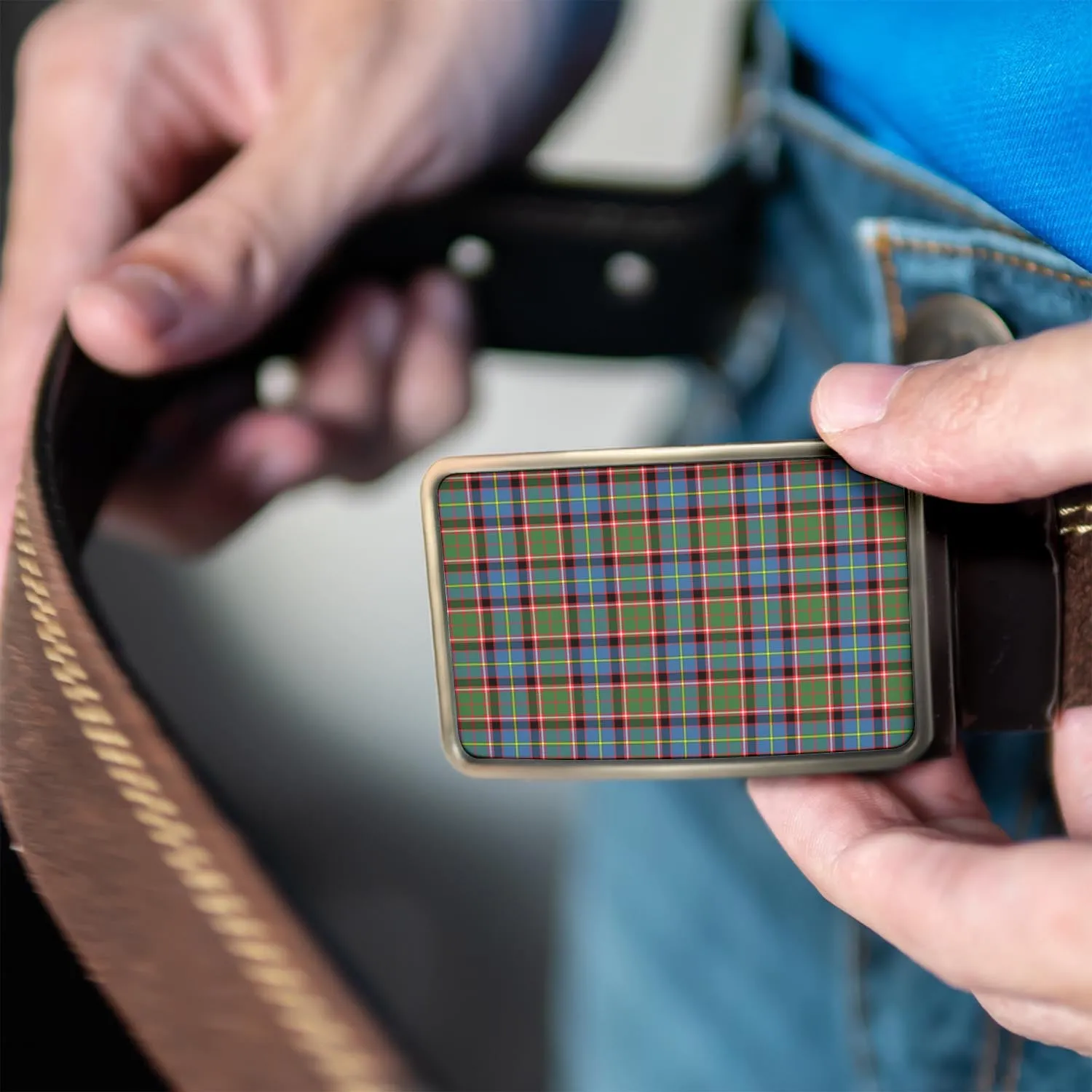 Aikenhead Tartan Belt Buckles