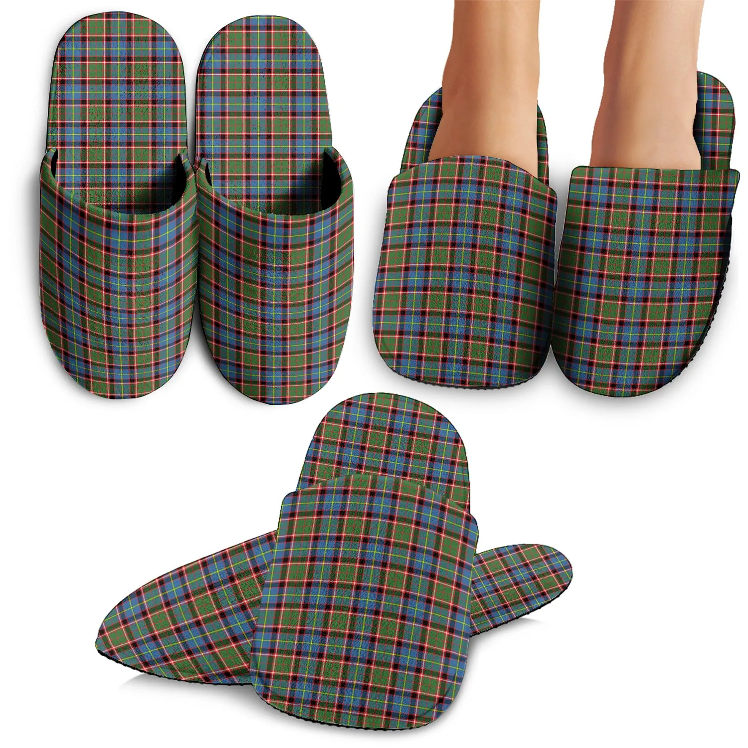 Aikenhead Tartan Home Slippers