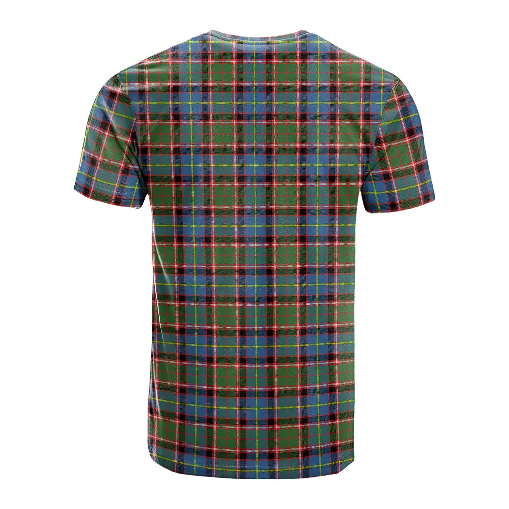 Aikenhead Tartan T-Shirt with Family Crest