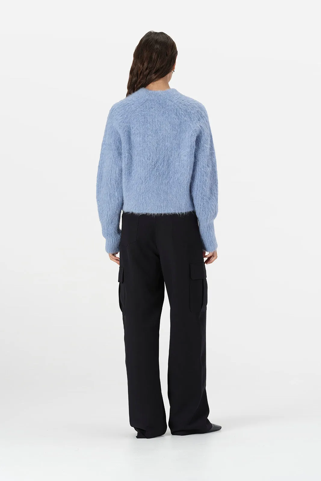 Ainsley Knit Sky Blue Marle