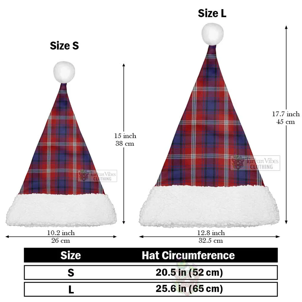 Ainslie Tartan Christmas Santa Hats