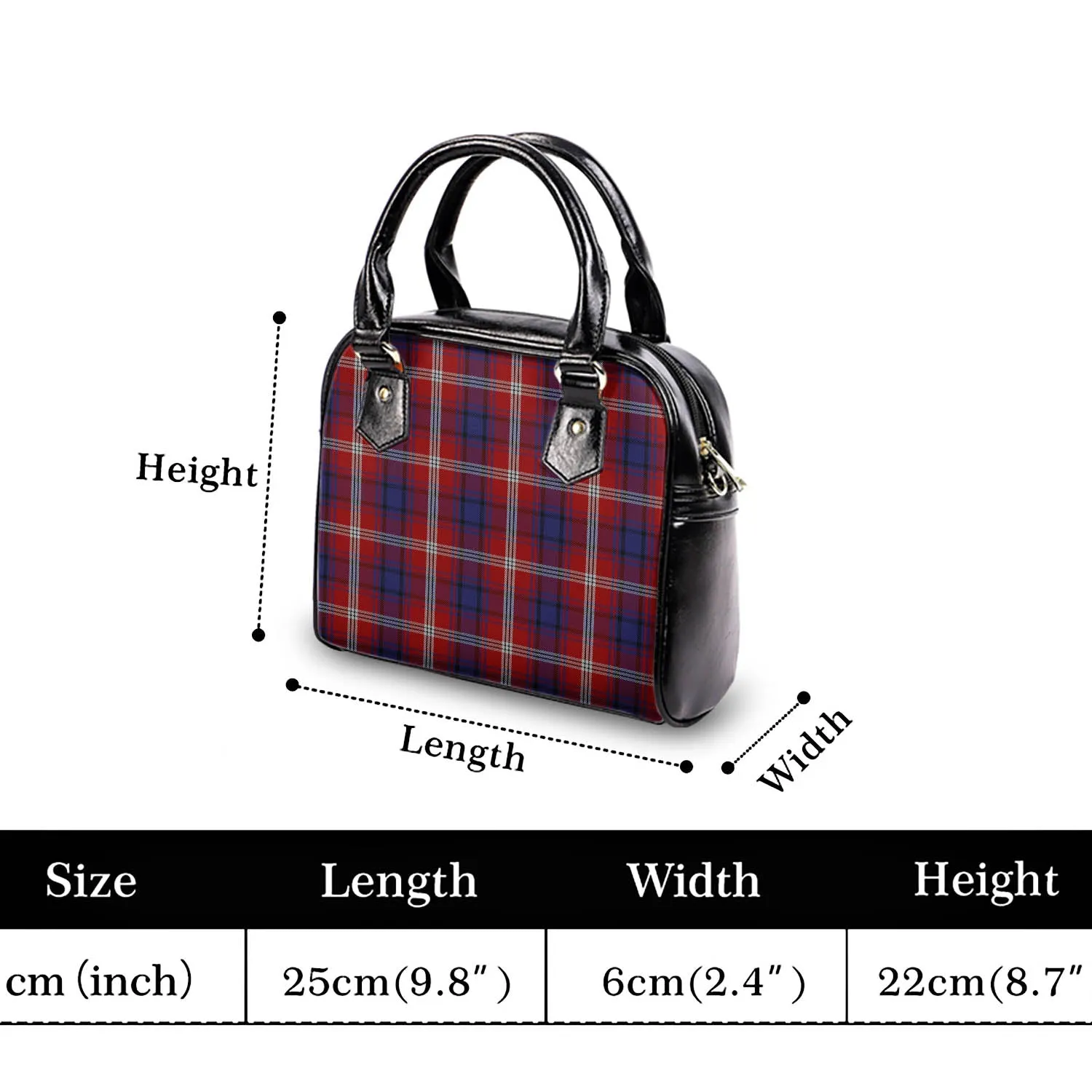 Ainslie Tartan Shoulder Handbags