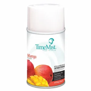 AIR FRESHENER TimeMist Metered Aerosol, Mango, 6.6 oz - 30 Day Refill (12/cs)