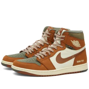 Air Jordan 1 Element in Coffee, Olive & Red