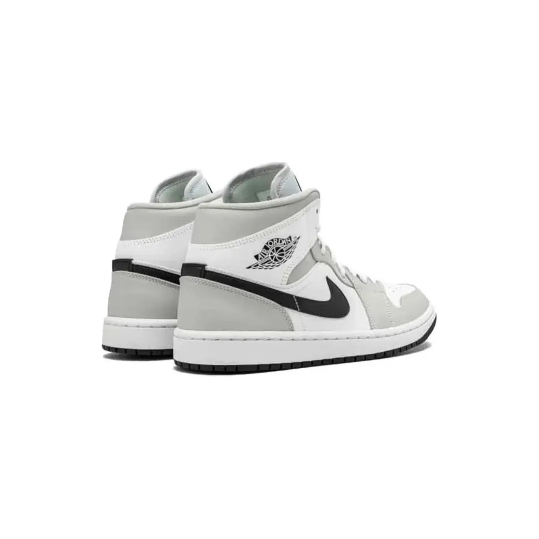 Air Jordan 1 Mid "White Light Smoke"