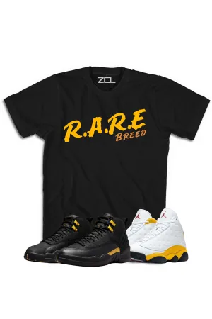 Air Jordan "Rare Breed" Tee Black Taxi / Del Sol