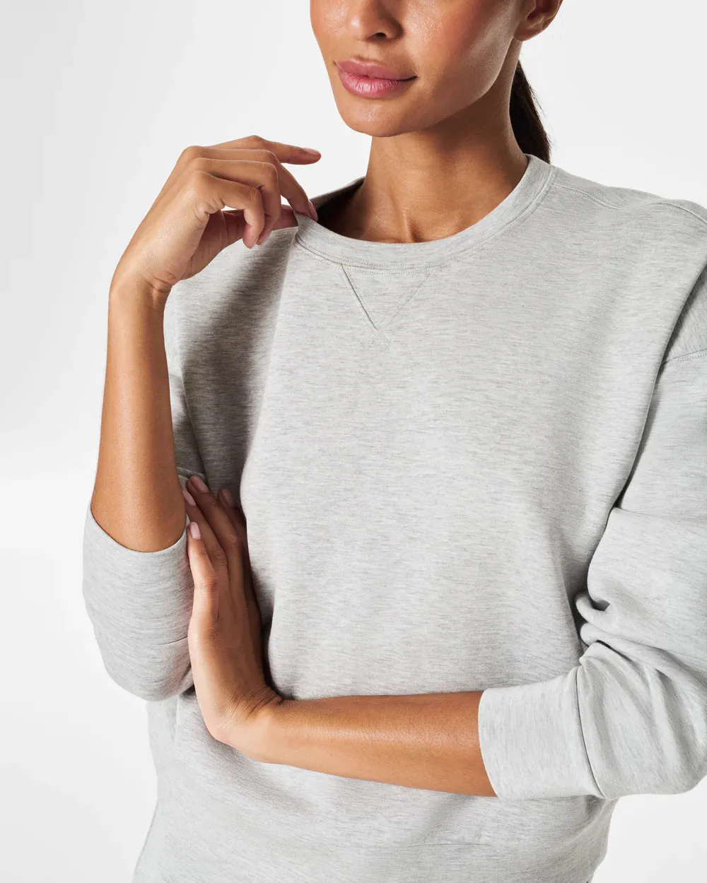 AirEssentials Light Grey Crew Sweatshirt