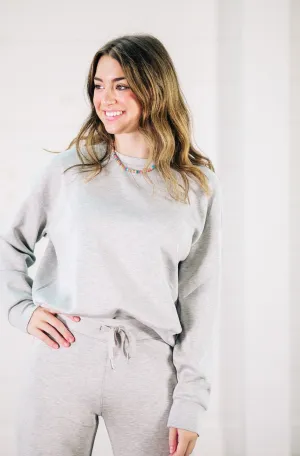 AirEssentials Light Grey Crew Sweatshirt