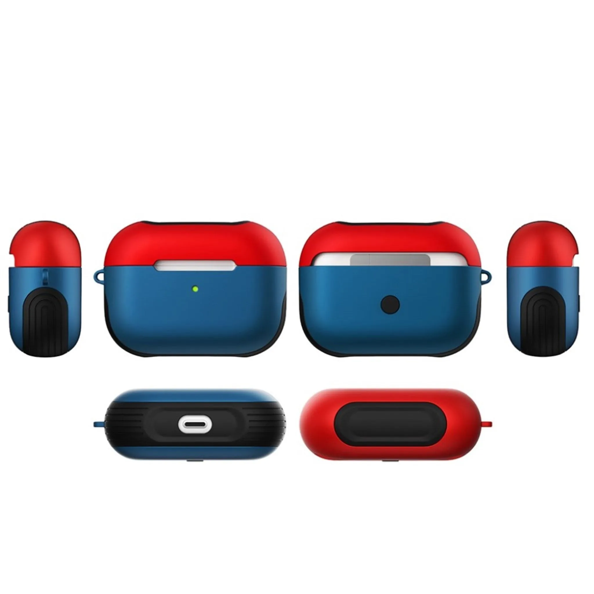 AirPods Pro matter case - Red / Blue