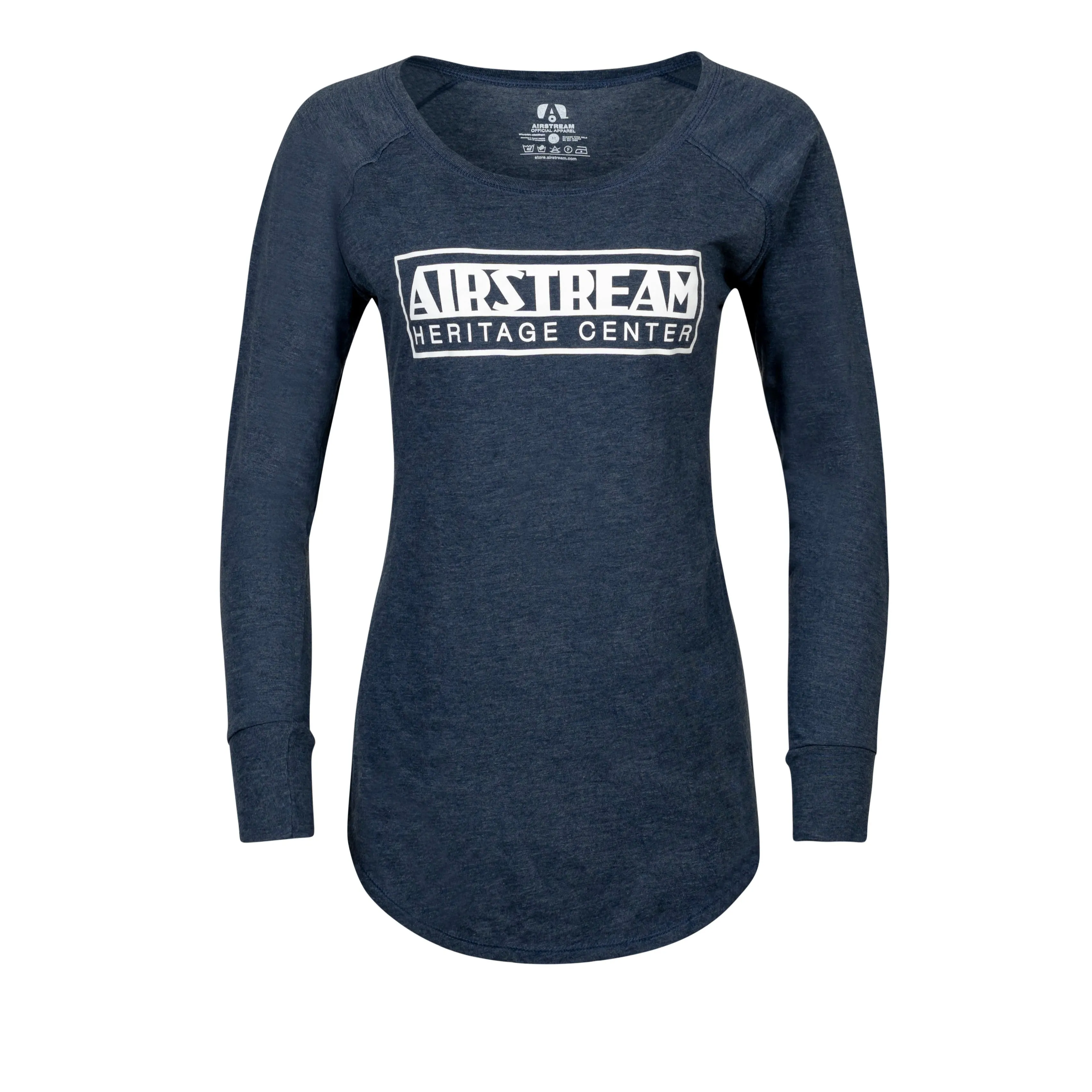 Airstream Heritage Center Womens Long Sleeve T-Shirt