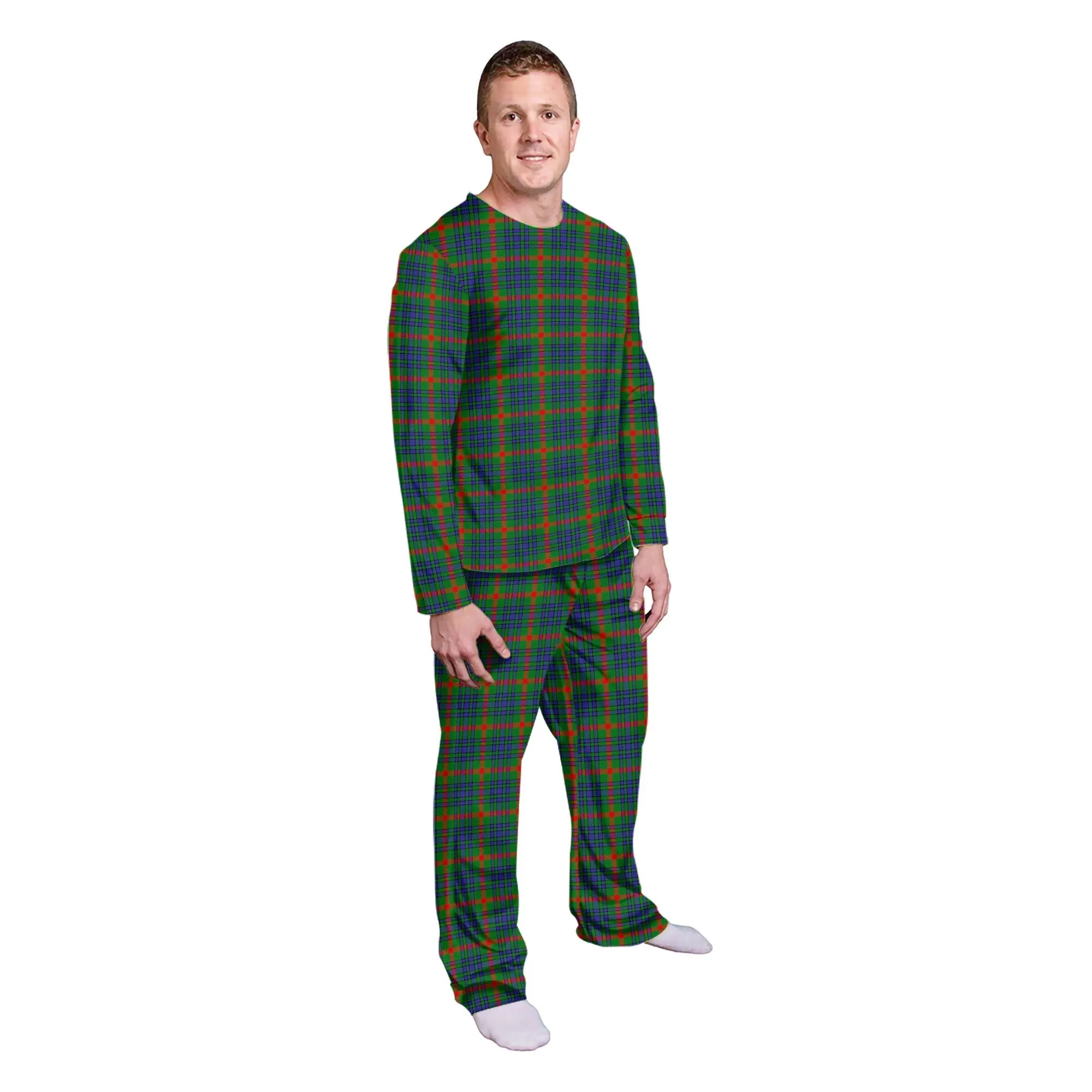 Aiton Tartan Pajamas Family Set