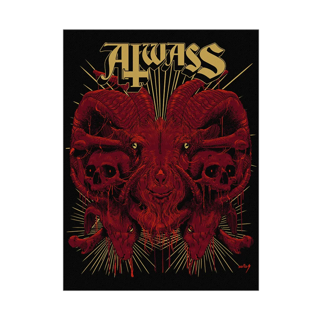 Aiwass - Death Goat Print - Unframed