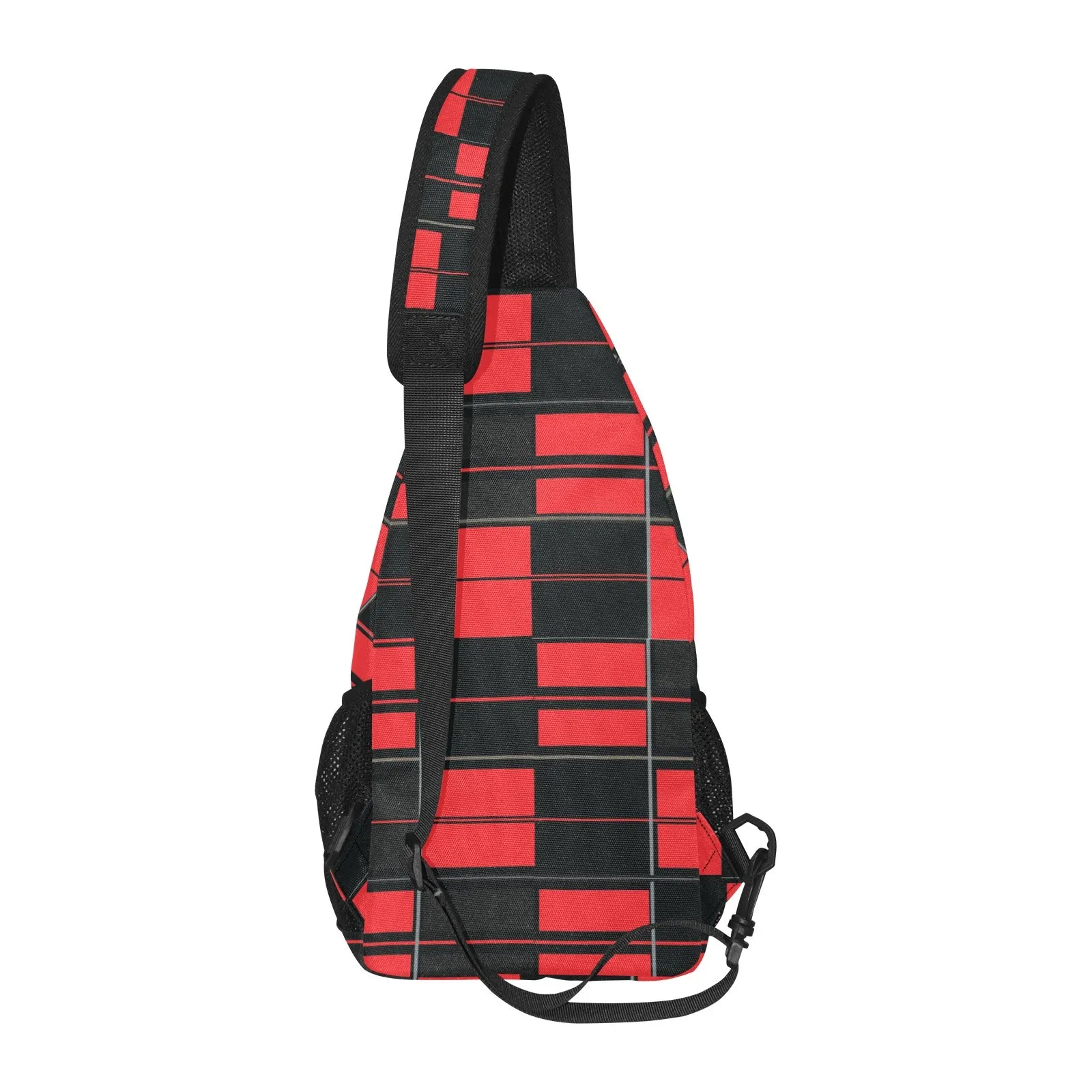 AJ Sling Bag - AMMA JO RED TARTAN