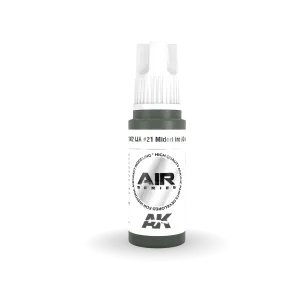 AK Interactive AK11902 3G Air IJA #21 Midori Iro (Green) Paint 17ml