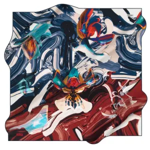 Aker Adelaide Arty Silk Scarf No. 21