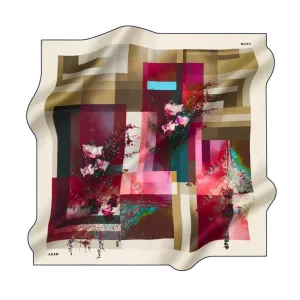 Aker Aramis Floral Silk Scarf #22