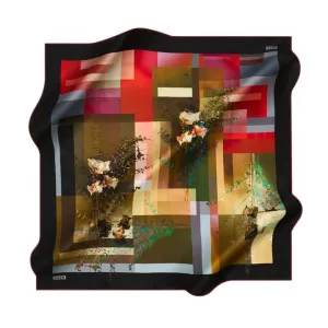 Aker Aramis Floral Silk Scarf #41