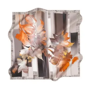 Aker Autumn Bloom Silk Scarf No. 31